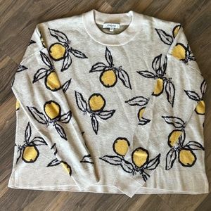Madewell Lemon Crew Neck Sweater XS